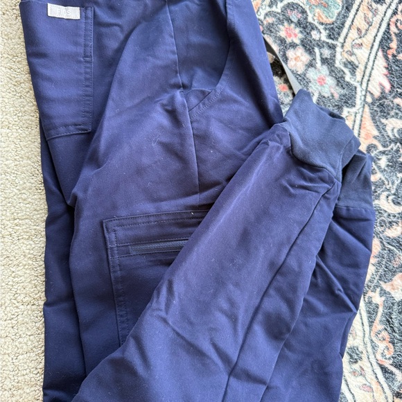 Women’s Navy Jogger Pants - Picture 1 of 2